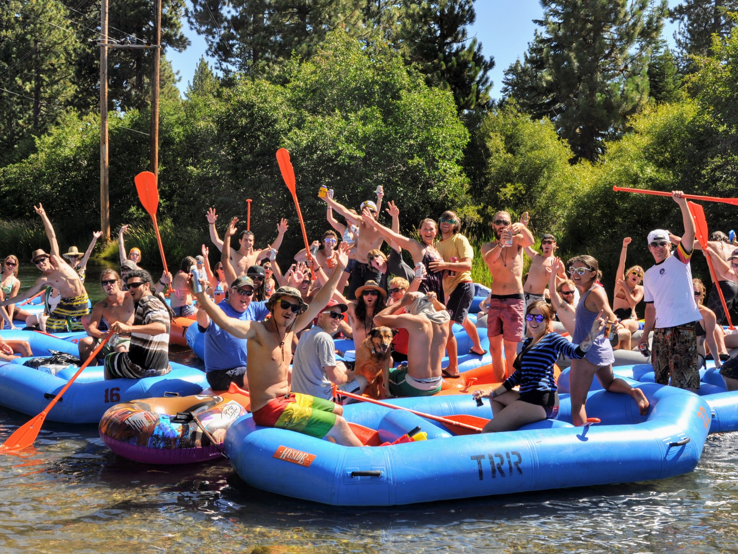 Group of people posing for a picture